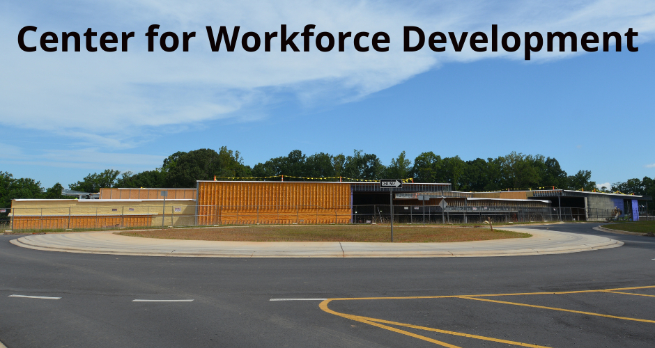 Construction progress of the Center for Workforce Development